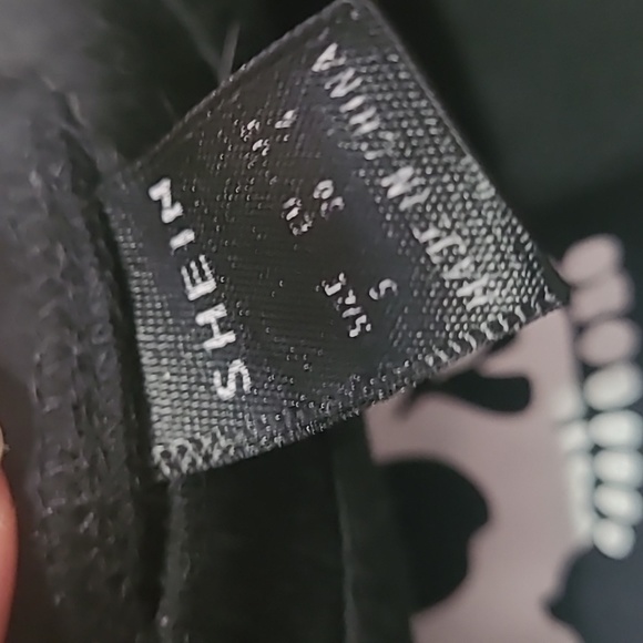 Long Sleeve Black Dead Inside but Caffeinated Shirt - Picture 3 of 3